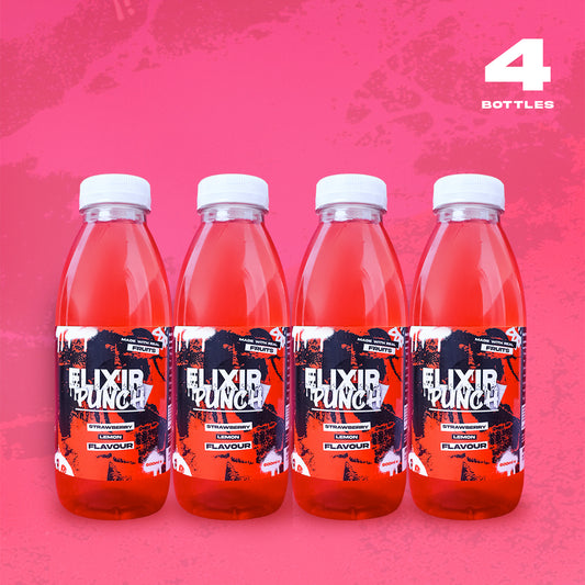 Elixir Punch Strawberry Lemon 4 Pack