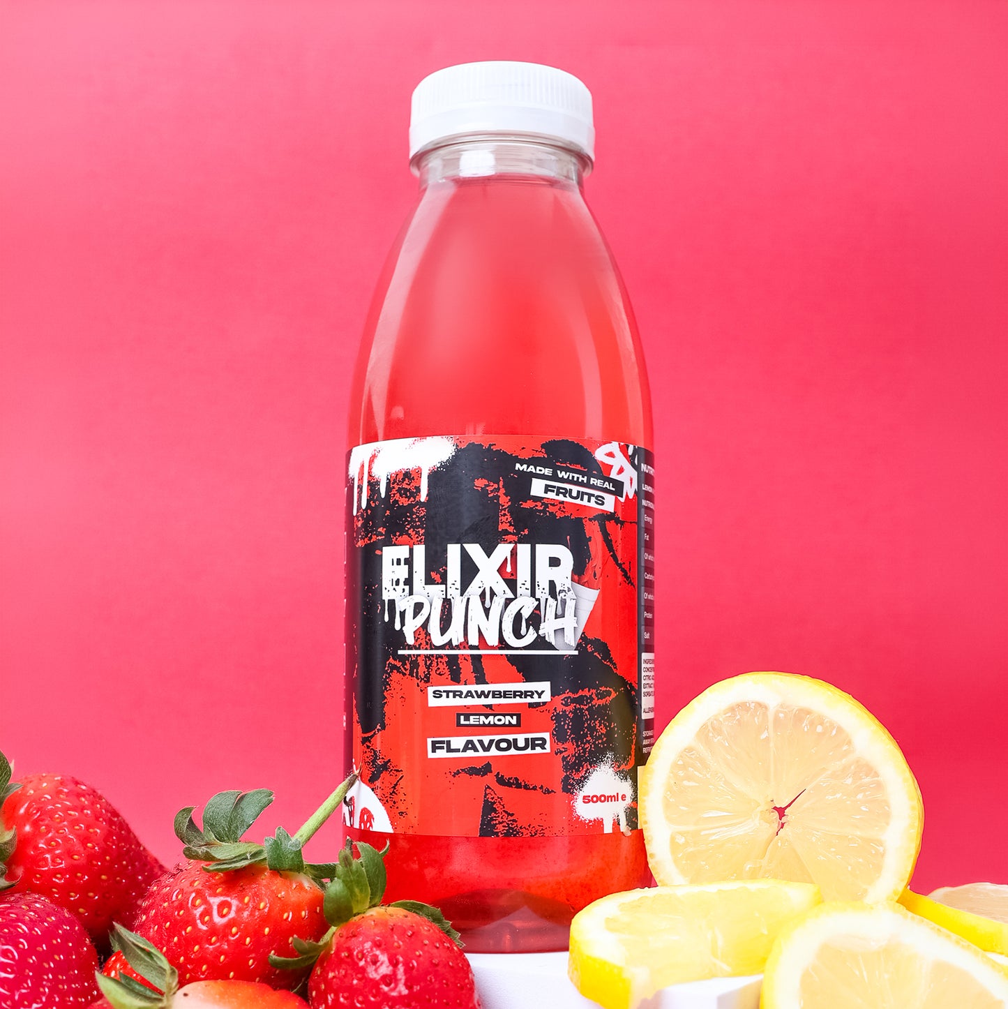 Elixir Punch Strawberry Lemon Pack of 4