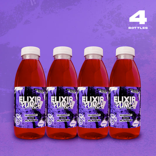 Elixir Punch Blueberry Grape 4 Pack