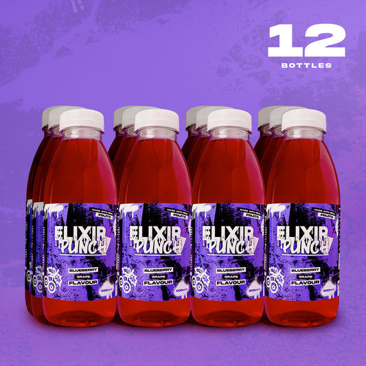 Elixir Punch Blueberry Grape 12 Pack